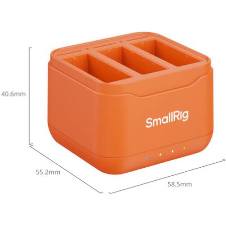 SmallRig 5921 CH-D1 - ładowarka do akumulatorów do wybranych modeli DJI Osmo - wymiary